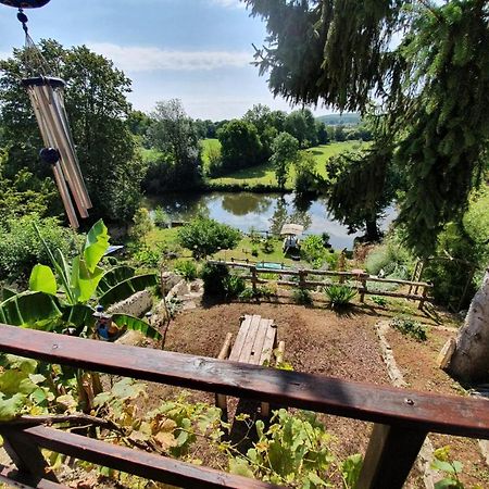 Le Cottage Belmontais, Maison Individuelle, Vue Panoramique Sur La Riviere Beaumont-sur-Sarthe Bagian luar foto
